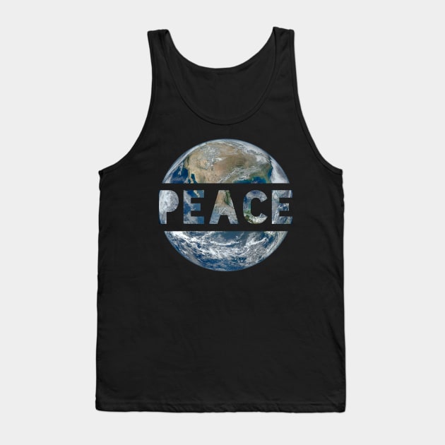 World Peace On Earth Conscious Humanity Love & Kindness Tank Top by twizzler3b